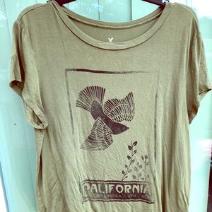 Soft & Sexy American Eagle Crop Top